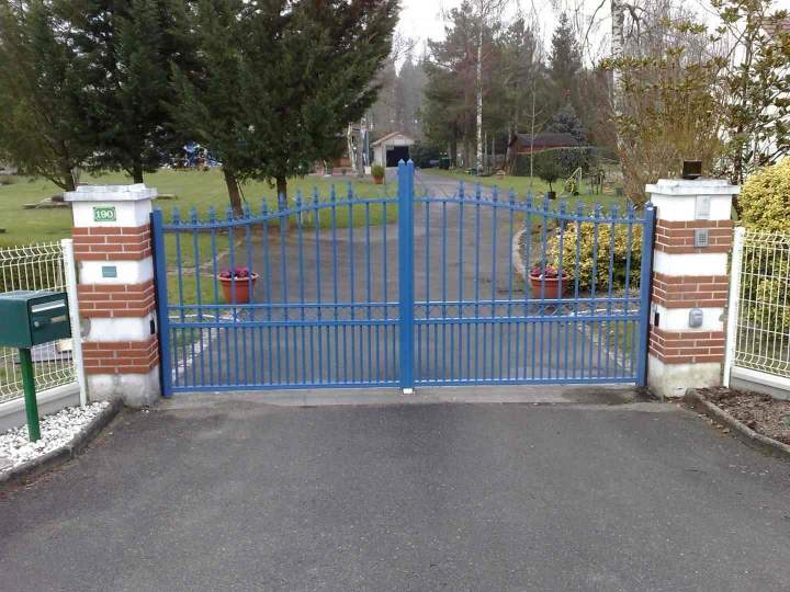 Installation portail extérieur Montargis